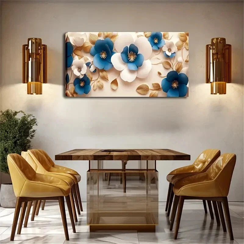 Elegant Visual Effect Colorful Wall Art Canvas Office Home Room Framed 120x60cm