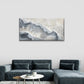 Waves Beach White Perfect Wall Art Canvas Office Home Room Framed 120x60cm