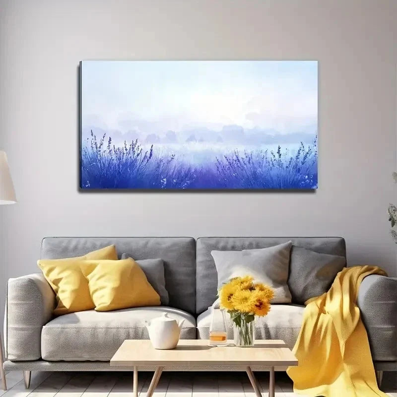 Colorful Hazy Scenery Suitable Wall Art Canvas Office Home Room Framed 120x60cm