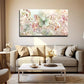 Vibrant Butterfly & Floral Wall Art Canvas Office Home Room Framed 120x60cm