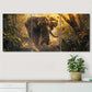 3pcs Majestic Elephant Golden Sunlight Perfect Wall Art Set Canvas Framed 40x60cm - High Quality Print 100% Australian Made Wall Canvas Ready to Hang