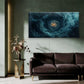 Ocean’s North Star Wall Art Canvas Office Home Room Framed 120x60cm
