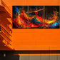3pcs Dancer In Her Fiery Dress Canvas Framed 40x60cm - High Quality Print 100% Australian Made Wall Canvas Ready to Hang