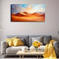 Desert Sunset Dunes Modern Wall Art Canvas Office Home Room Framed 120x60cm