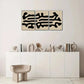3pcs Black and Beige Neutral Decorative Wall Art Metal Print Ready to Hang Art