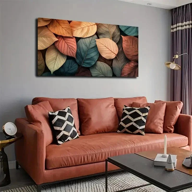 A Pattern Composed Of Multi-Col Wall Art Canvas Office Home Room Framed 120x60cm