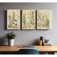 3pcs  Vintage Wildflower Posters with Daisy & Sage Metal Print Ready to Hang Art