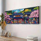 3pcs Vibrant Japanese Comic Book Store Scene Wall Art Set Canvas Framed 40x60cm - High Quality Print 100% Australian Made Wall Canvas Ready to Hang
