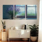 3pcs Lavender Plant Metal Print Ready to Hang Art