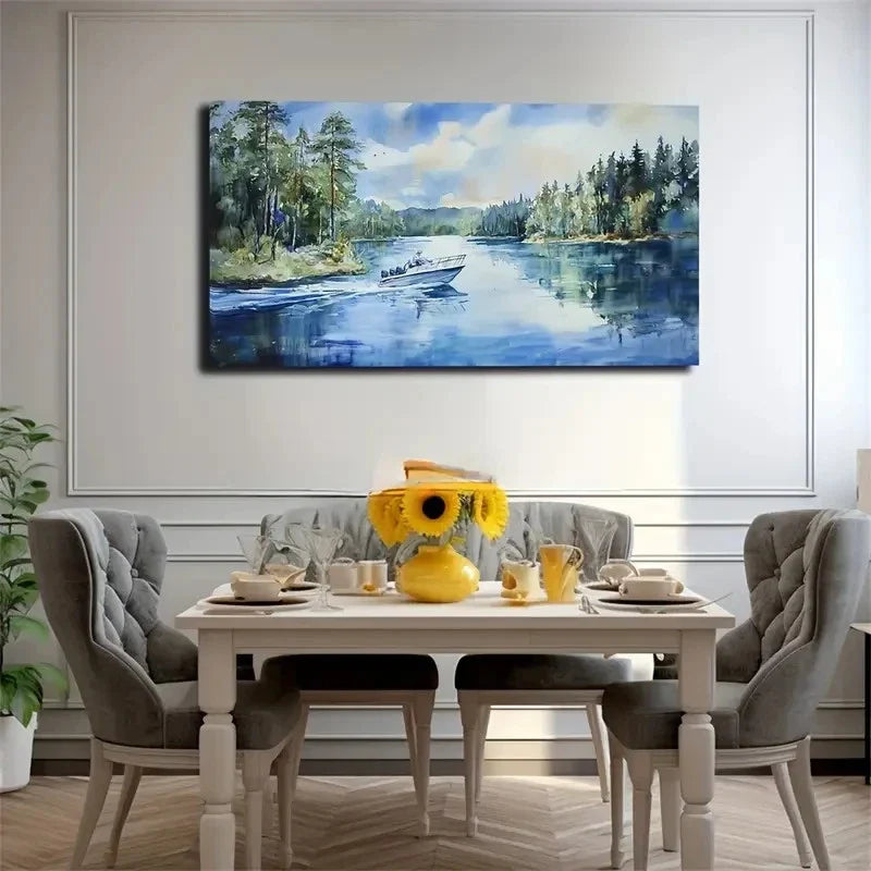 A Sky Filled With Clouds Of Wall Art Canvas Office Home Room Framed 80x45cm