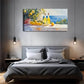 Two Bottles Of Lemonade Placed Wall Art Canvas Office Home Room Framed 120x60cm