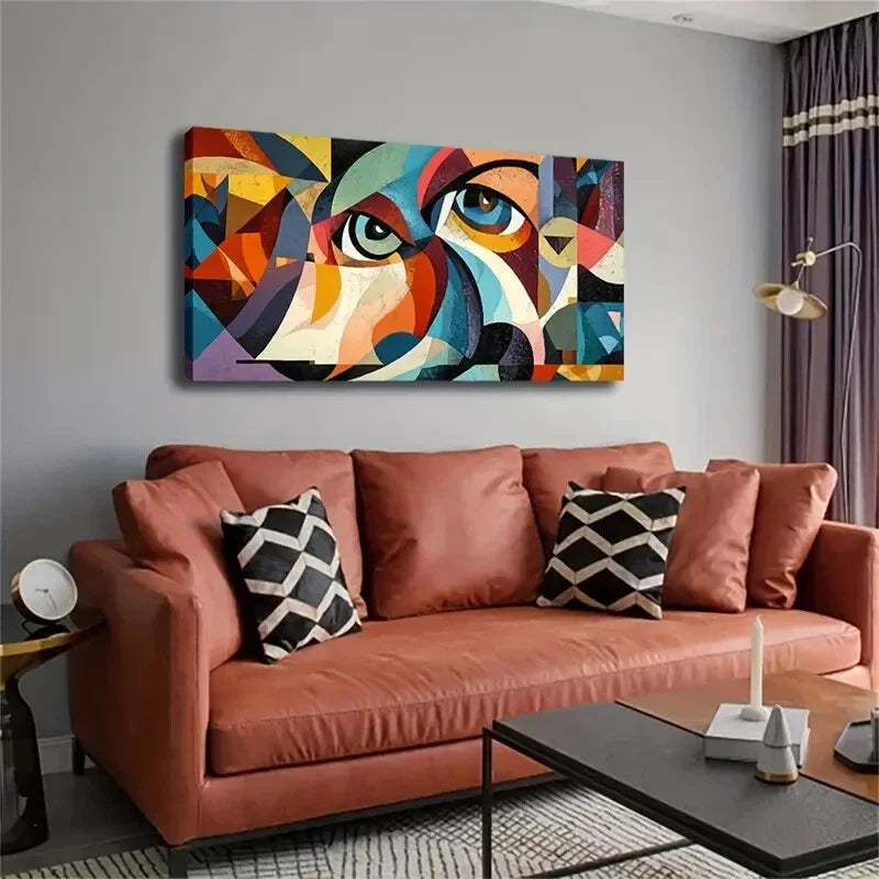 Splicing And Combination Wall Art Canvas Office Home Room Framed 120x60cm