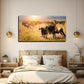 Animal Migration The Grassland Wall Art Canvas Office Home Room Framed 80x45cm
