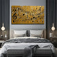 Modern Abstract Music Note Wall Art Canvas Office Home Room Framed 80x45cm