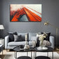 Golden Gate Perfect Wall Art Canvas Office Home Room Framed 80x45cm