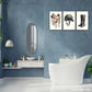 3pcs Ocean Element Art Snail Poster Dormitory Metal Print Ready to Hang Art
