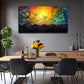 Sunset Hope Sapling Wall Art Canvas Office Home Room Framed 120x60cm