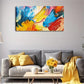 Modern Abstract Colors Deco Wall Art Canvas Office Home Room Framed 120x60cm