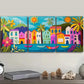 3pcs  Coastal city of Rio de Janeiro, Brazil Wall Art Set Canvas Framed 40x60cm - High Quality Print 100% Australian Made Wall Canvas Ready to Hang