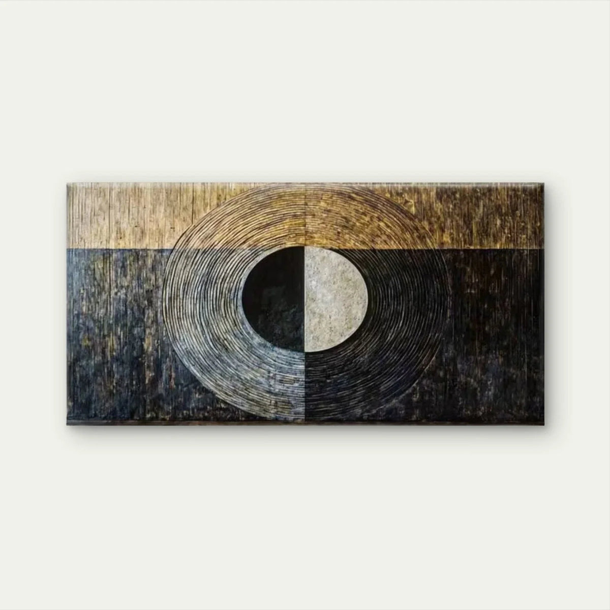 Echoes of the Infinite Wall Art Canvas Office Home Room Framed 80x45cm
