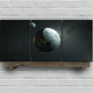 3pcs Yin-Yang Black & Gray Space Metal Print Ready to Hang Art