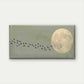 Dark Green Background Wall Art Canvas Office Home Room Framed 80x45cm
