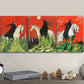 3pcs   Lady Liberty, Luxurious Contemporary Metal Print Ready to Hang Art
