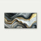 Minimalist Golden & Marble Wall Art Canvas Office Home Room Framed 80x45cm