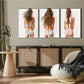 3pcs Beautiful Back View Wall Art Canvas Wall Art Set Canvas Framed 40x60cm - High Quality Print 100% Australian Made Wall Canvas Ready to Hang
