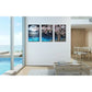 3pcs Moonlit Ocean & Cherry Blossom Metal Print Ready to Hang Art