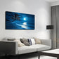 Tranquil Sea Landscape Wall Art canvas office home room framed 120x60cm