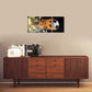 3pcs Breaking Soccer Sport Themed Metal Print Ready to Hang Art
