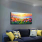 Colorful Tulip Picture Interior Wall Art Canvas Office Home Room Framed 120x60cm