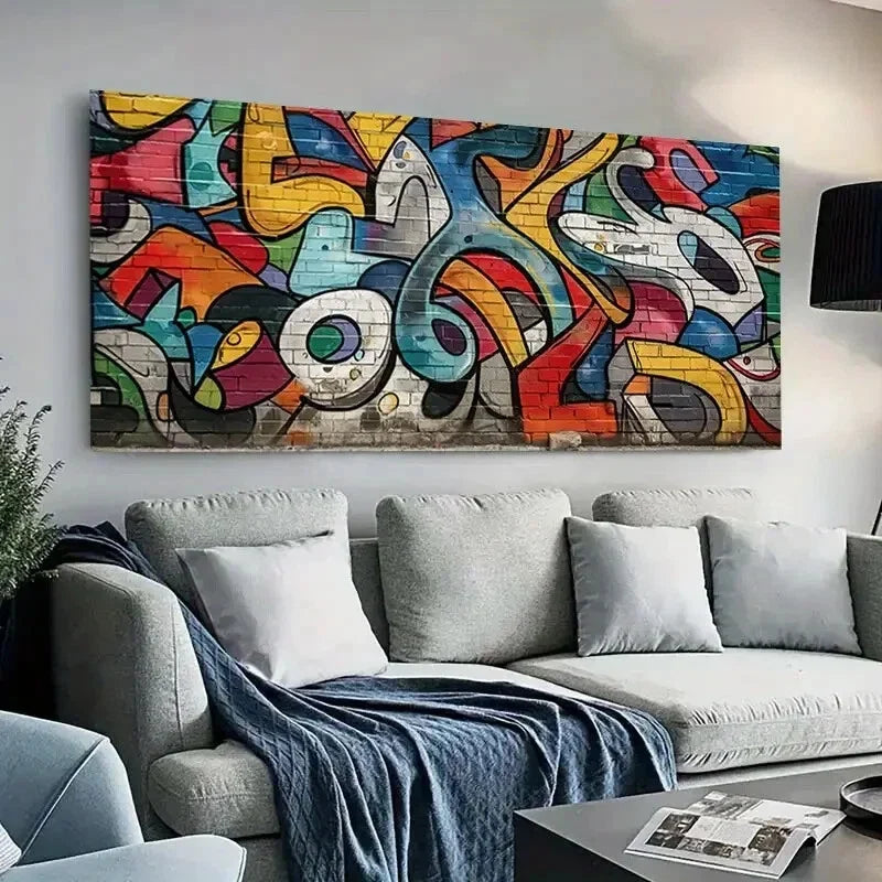 Contemporary Bold Patterns Wall Art Canvas Office Home Room Framed 120x60cm