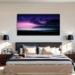 Seaside Dreamy Beach Evening Wall Art Canvas Office Home Room Framed 120x60cm