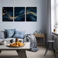 3pcs Solid Pattern Landscape Theme Wall Art Set Canvas Framed 40x60cm - High Quality Print 100% Australian Made Wall Canvas Ready to Hang