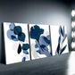 3pcs Abstract Floral Prints for Modern Canvas Framed 40x60cm - High Quality Print 100% Australian Made Wall Canvas Ready to Hang