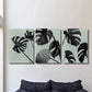 3pcs    Black & White Botanical Scandinavian   Metal Print Ready to Hang Art