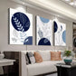 3pcs Abstract Geometric Modern Minimalist Wall Art Set Canvas Framed 60x90cm - High Quality Print 100% Australian Made Wall Canvas Ready to Hang