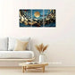 3pcs Fish decoration poster with Golden and Golden Metal Print Ready to Hang Art