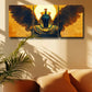 3pcs The king of birds Metal Print Ready to Hang Art