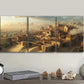 3pcs Featuring a Photograph of an Ancient City Metal Print Ready to Hang Art