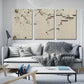 3pcs Atmosphere Mural New Model Metal Print Ready to Hang Art
