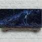3pcs Leopard Under The Night Sky Metal Print Ready to Hang Art