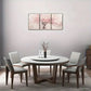 3pcs Blooming Cherry Tree Floral Style Posters Metal Print Ready to Hang Art