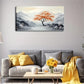 Black Gray Mountain Landscape Wall Art Canvas Office Home Room Framed 120x60cm