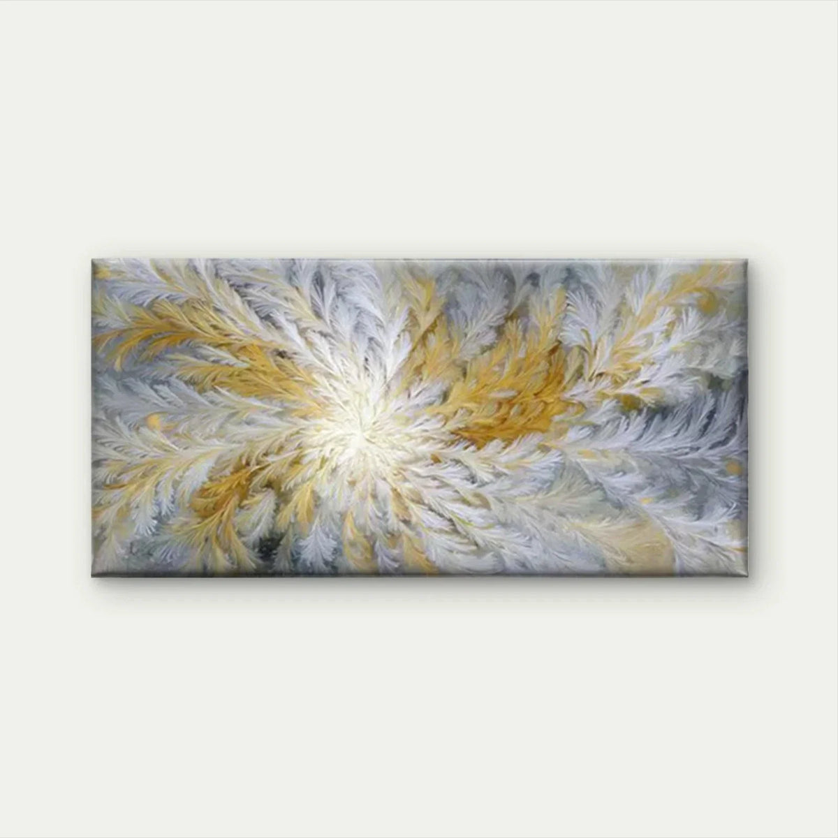 Vibrant Colorful Abstract Wall Art Canvas Office Home Room Framed 80x45cm
