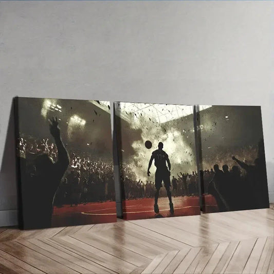 3pcs The winning goal Wall Art Set Canvas Framed 40x60cm - High Quality Print 100% Australian Made Wall Canvas Ready to Hang