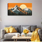 Some Snow-Covered Peaks Wall Art Canvas Office Home Room Framed 120x60cm