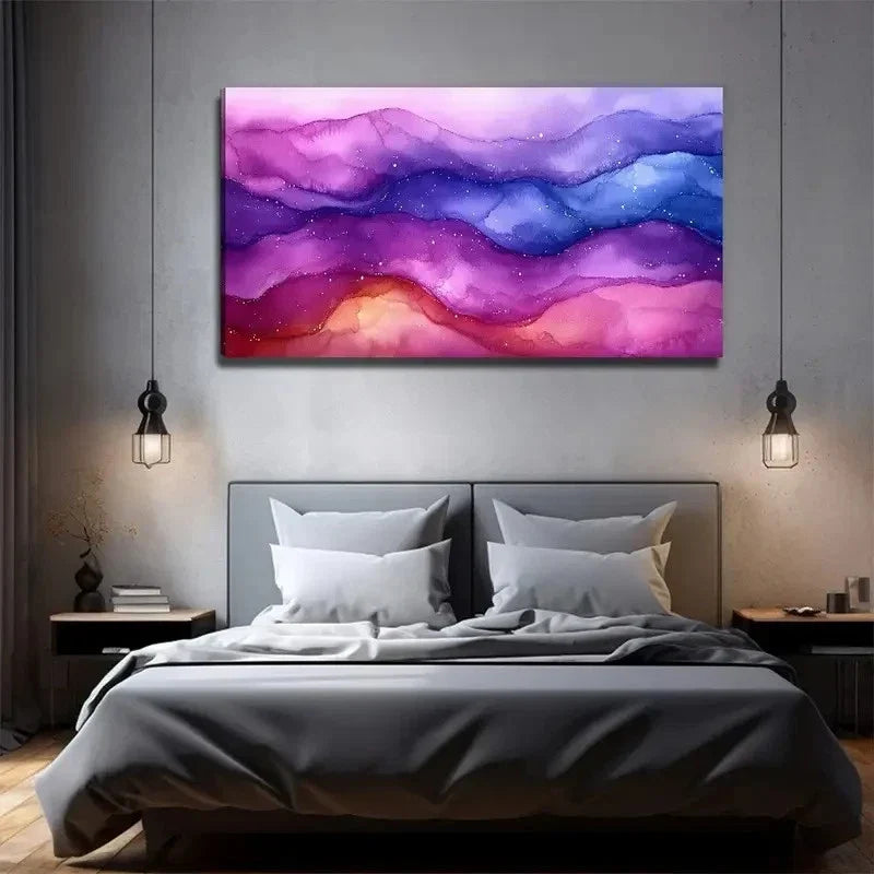 Beautiful Painting Atmosphere Wall Art Canvas Office Home Room Framed 80x45cm